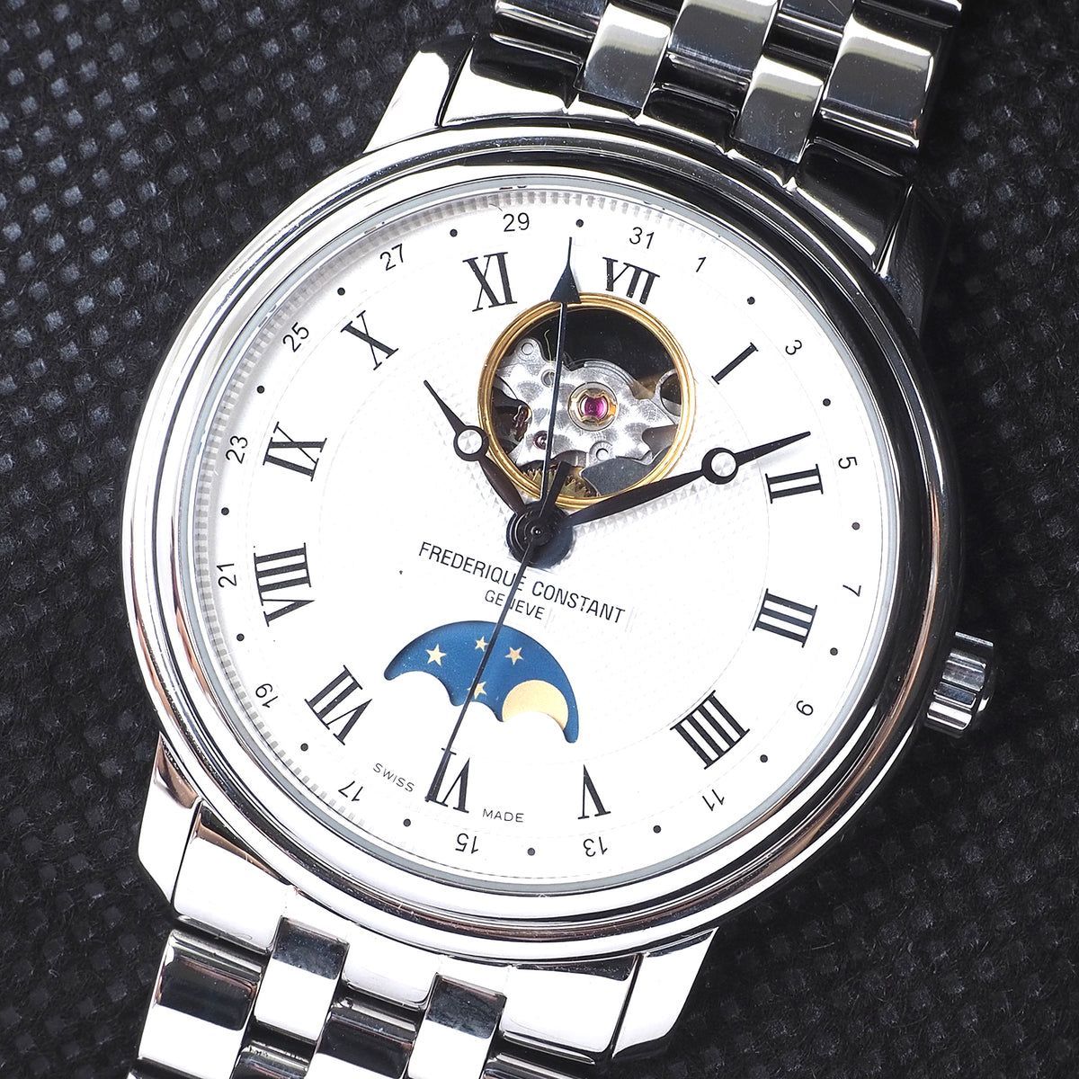 Frederique Constant FC335MC496B2 Moonphase Automatic Watch