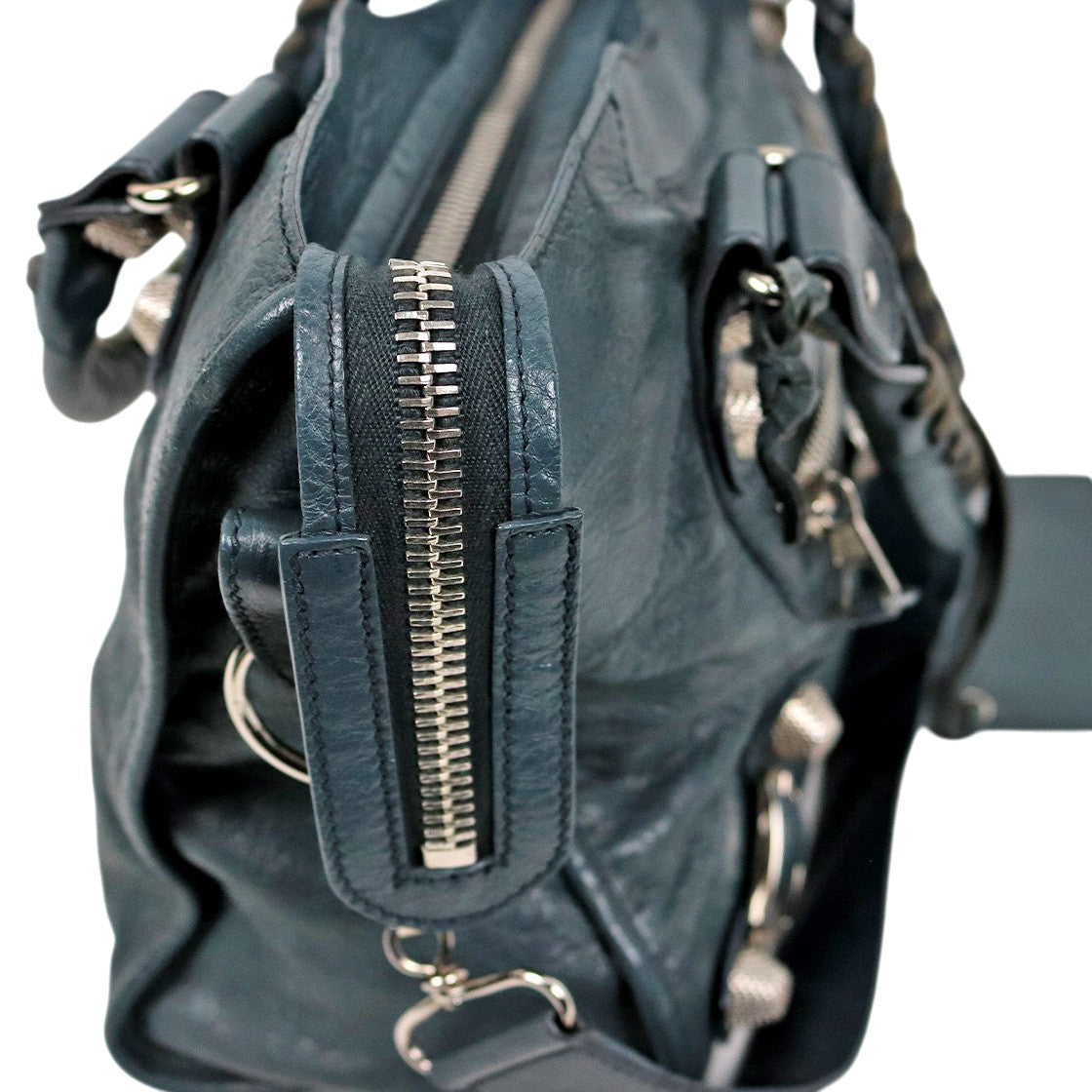 Balenciaga Dark Gray Giant Motor Bag
