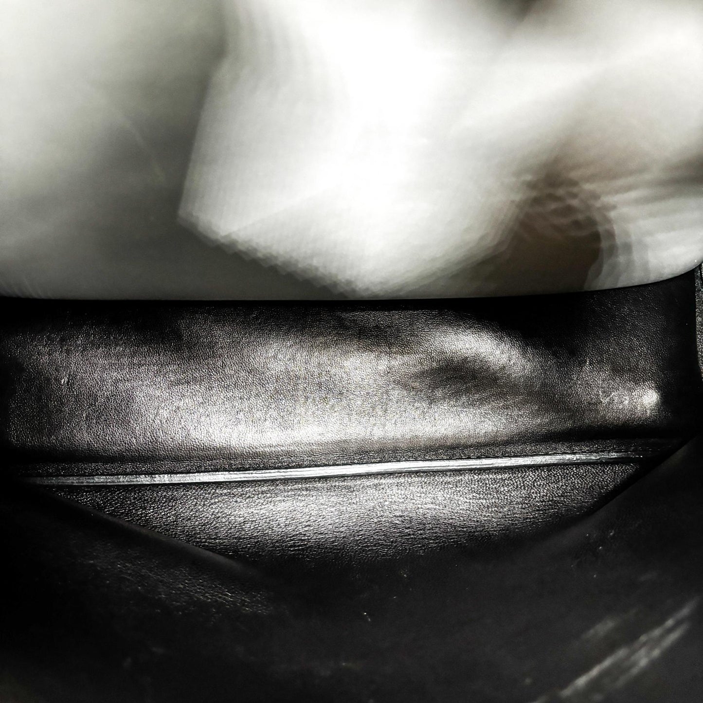 Prada Soft Calf Top Handle Tote Bag Grey