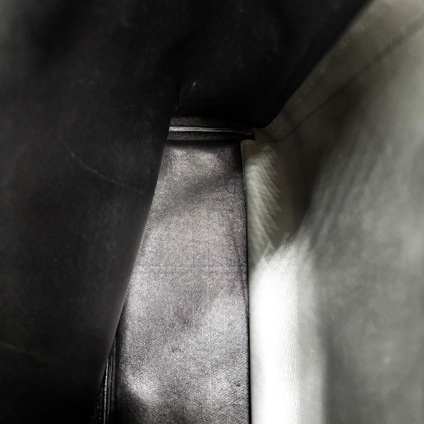 Prada Soft Calf Top Handle Tote Bag Grey