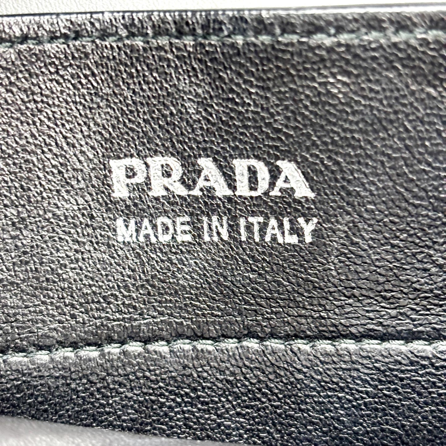 Prada Soft Calf Top Handle Tote Bag Grey