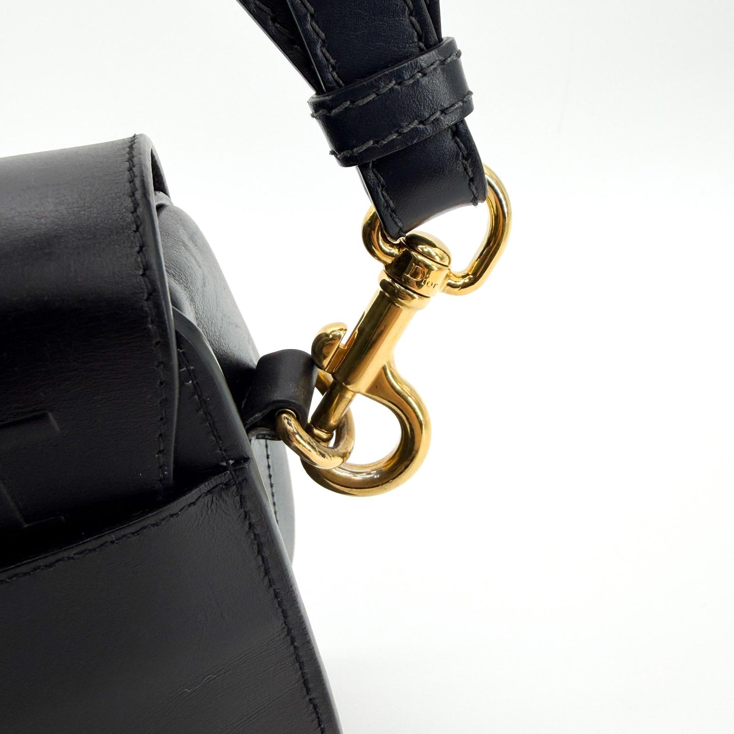 Dior Bobby Medium Bag Black Box Calfskin