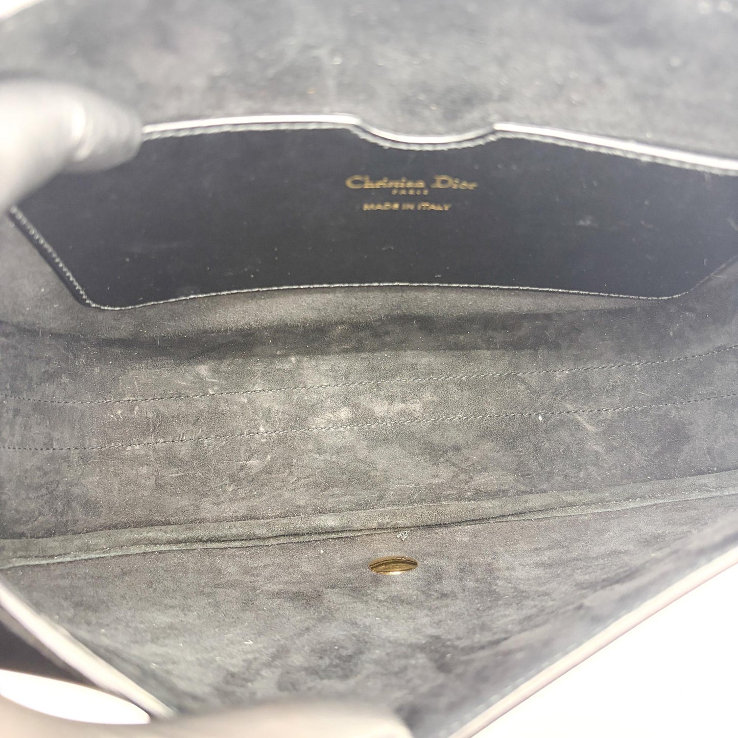 Dior Bobby Medium Bag Black Box Calfskin