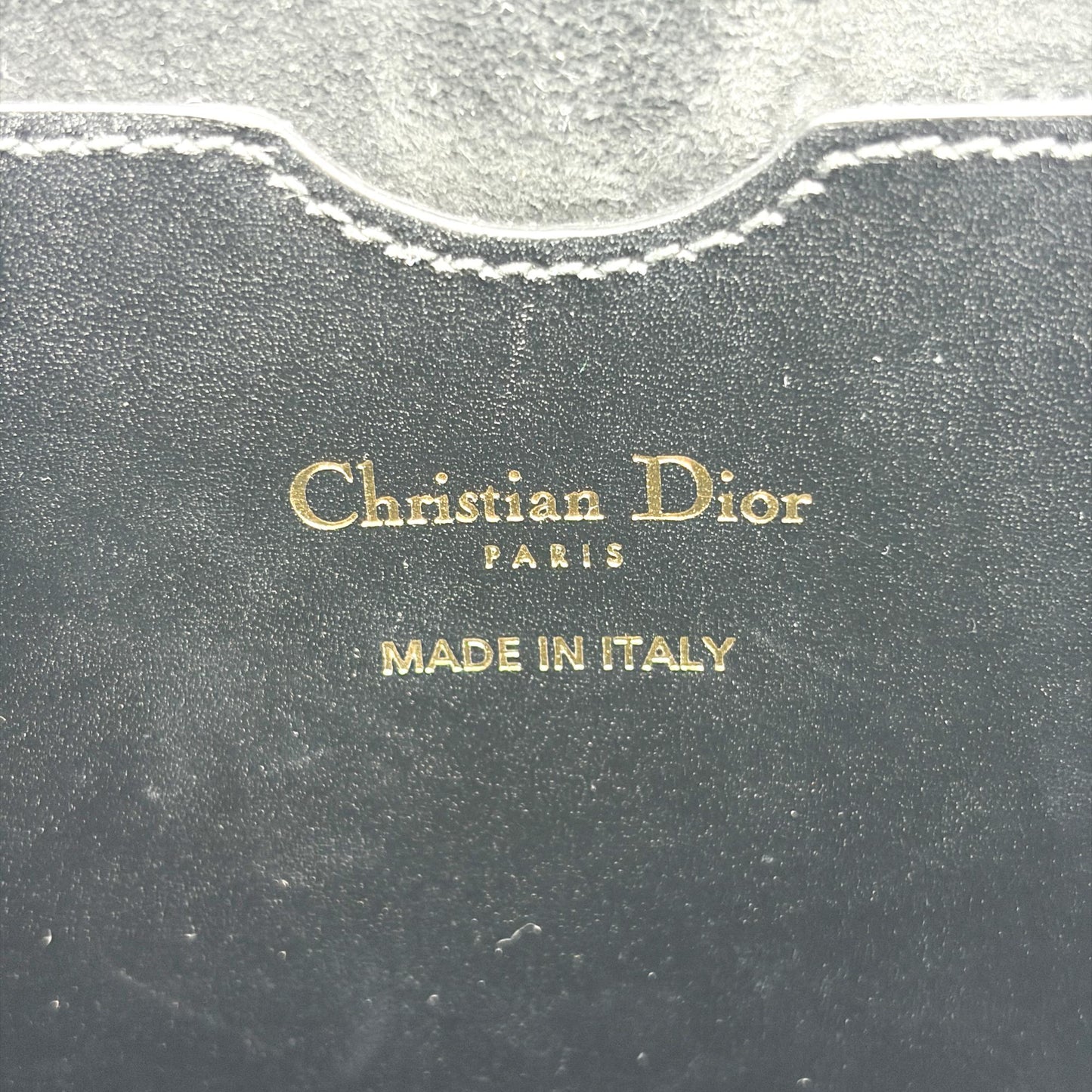 Dior Bobby Medium Bag Black Box Calfskin