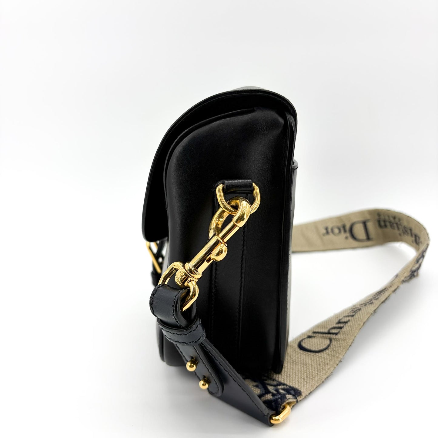 Dior Bobby Medium Bag Black Box Calfskin