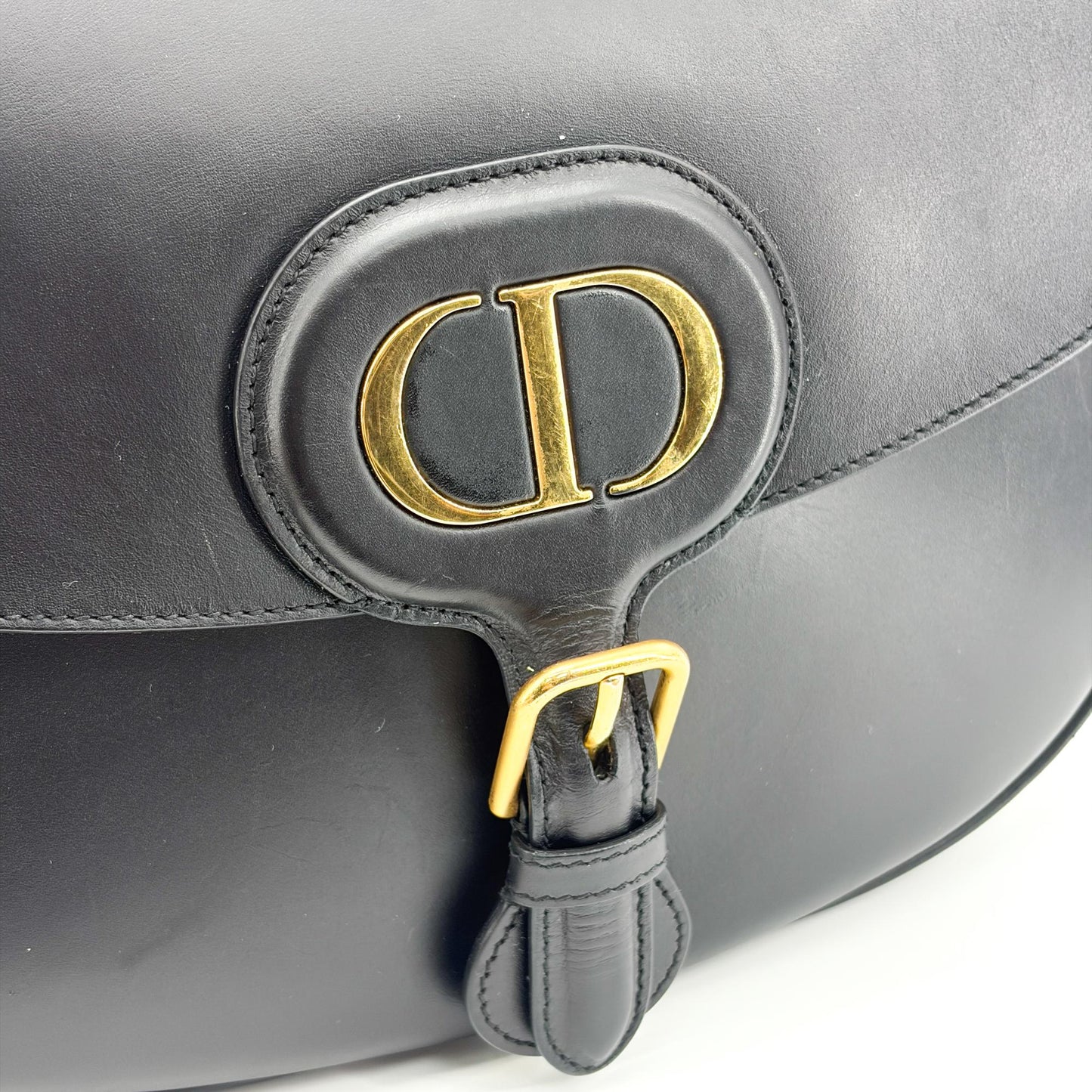 Dior Bobby Medium Bag Black Box Calfskin