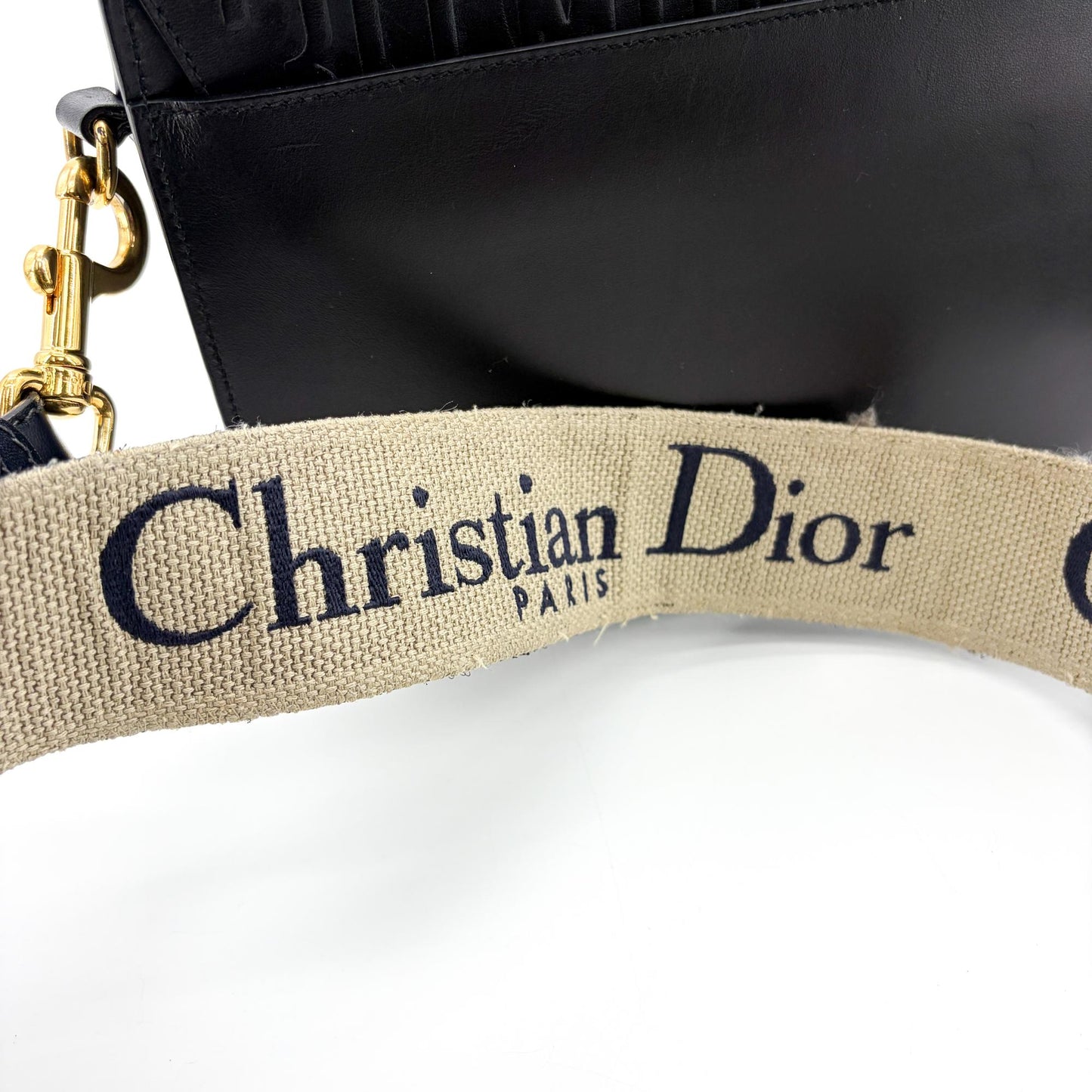 Dior Bobby Medium Bag Black Box Calfskin