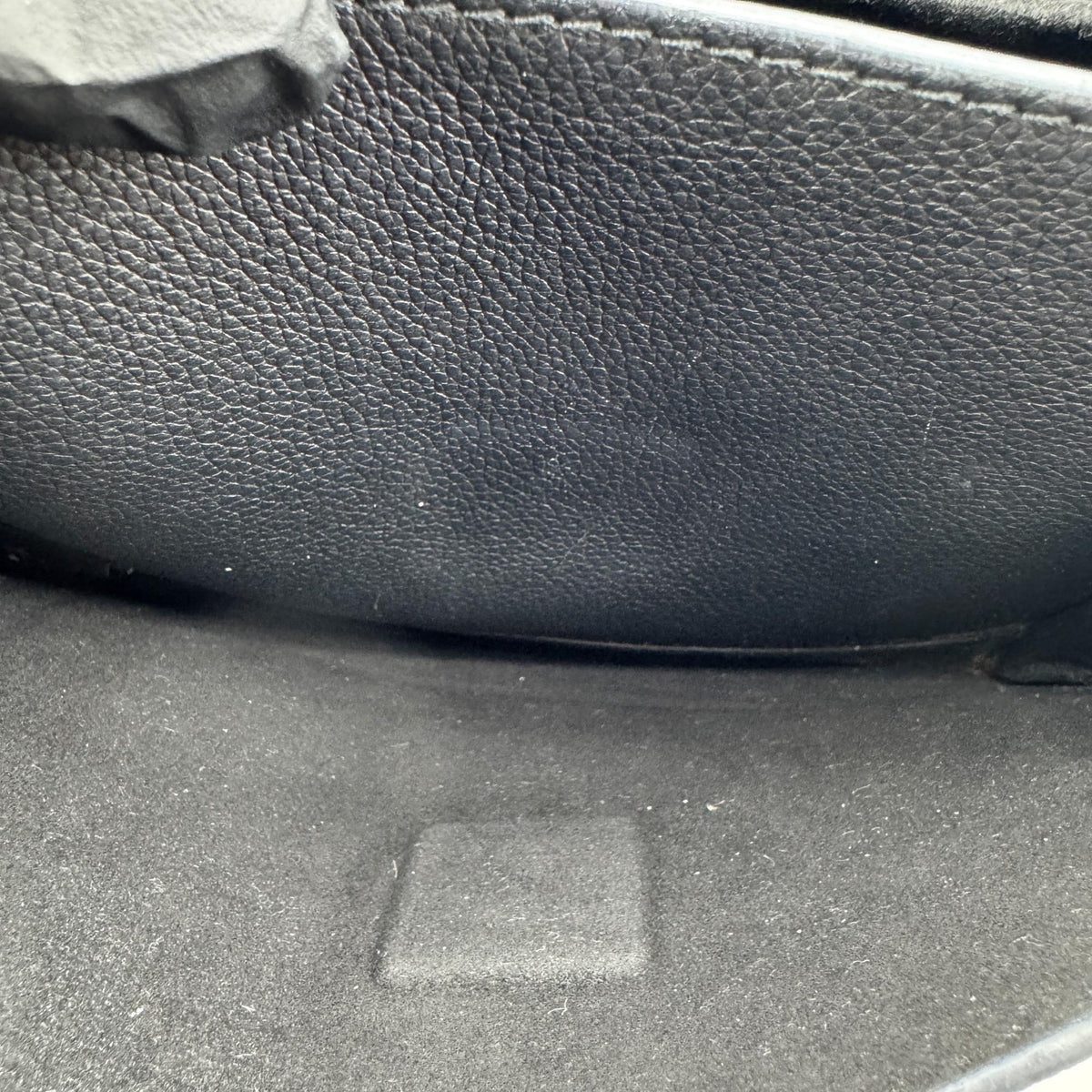 Louis Vuitton Lockme II Crossbody Bag Black Silver Hardware