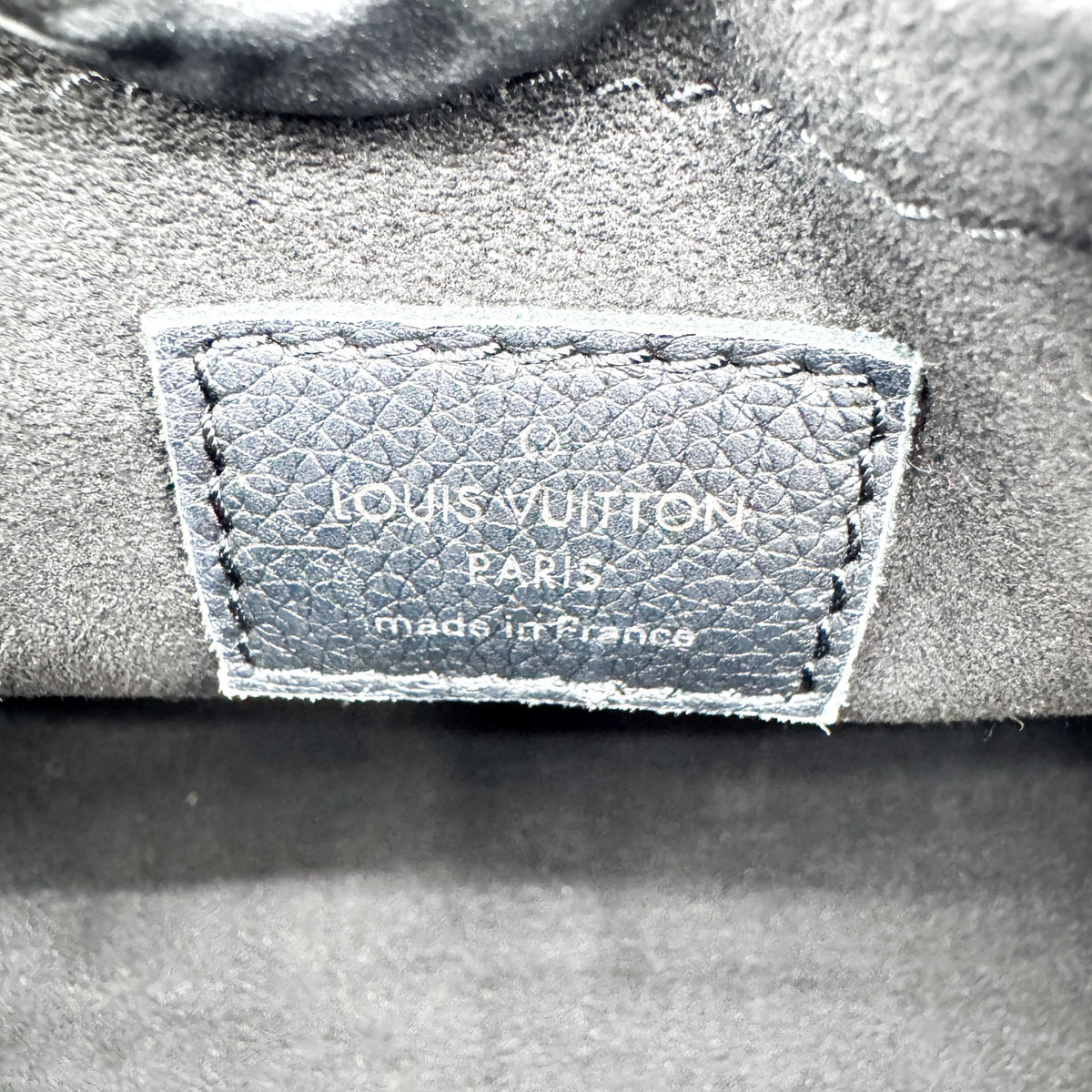 Louis Vuitton Lockme II Crossbody Bag Black Silver Hardware