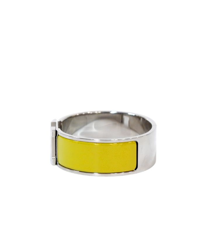 Hermès ClickClack Bracelet Olive Green