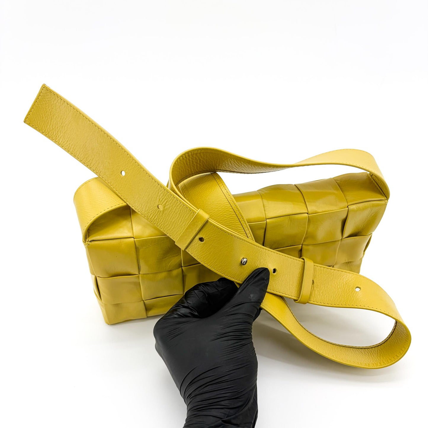 Bottega Veneta Cassette Bag Yellow