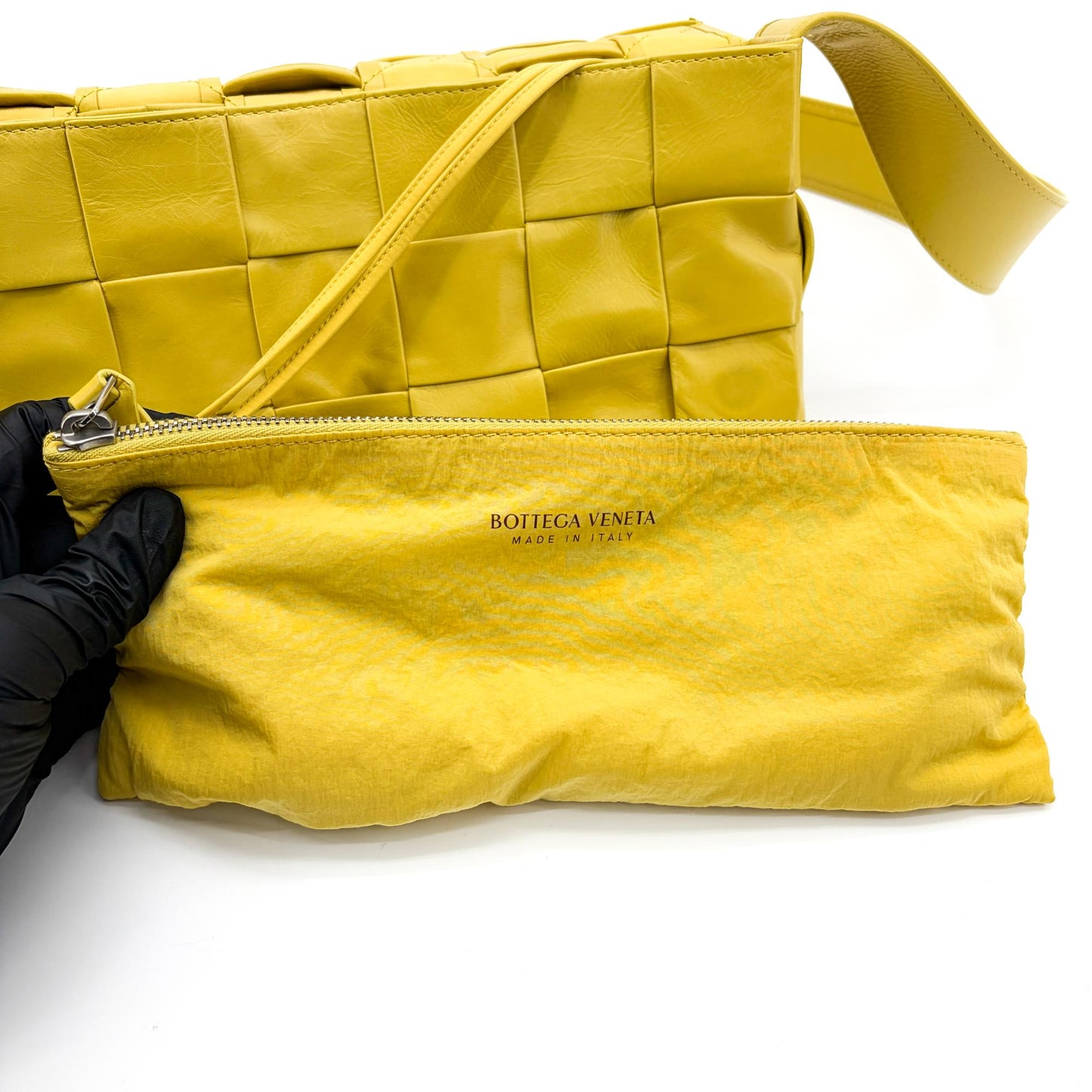 Bottega Veneta Cassette Bag Yellow
