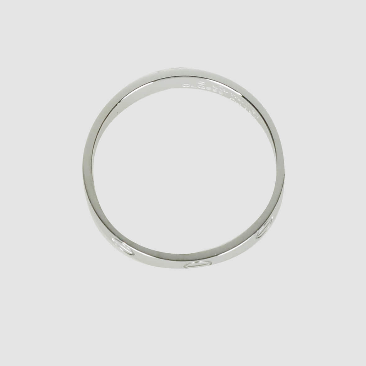 57 Love White Gold SM Ring