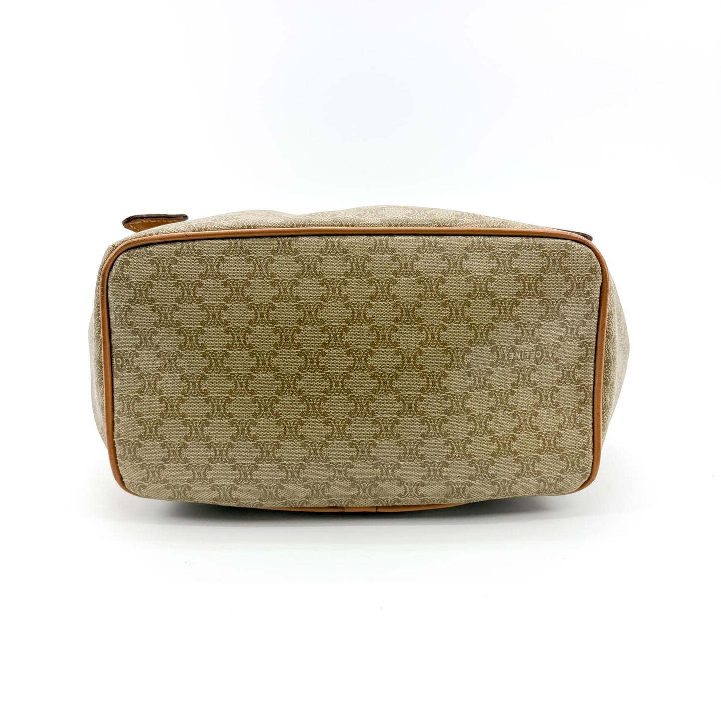 Celine Macadam Vintage Medium Backpack Brown
