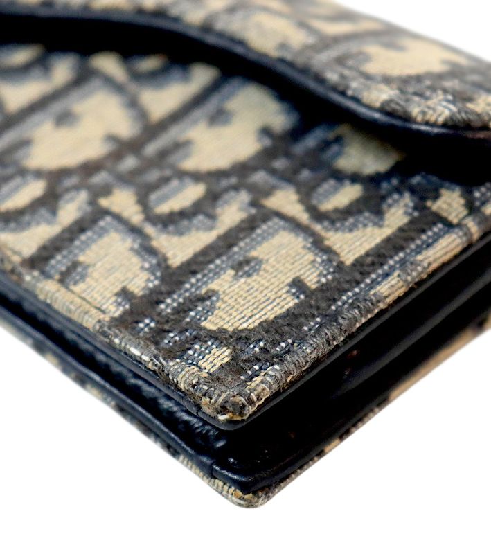 Dior Oblique Saddle Card Wallet