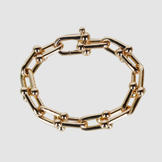 17 Ann Co. Hardware Large Link Bracelet