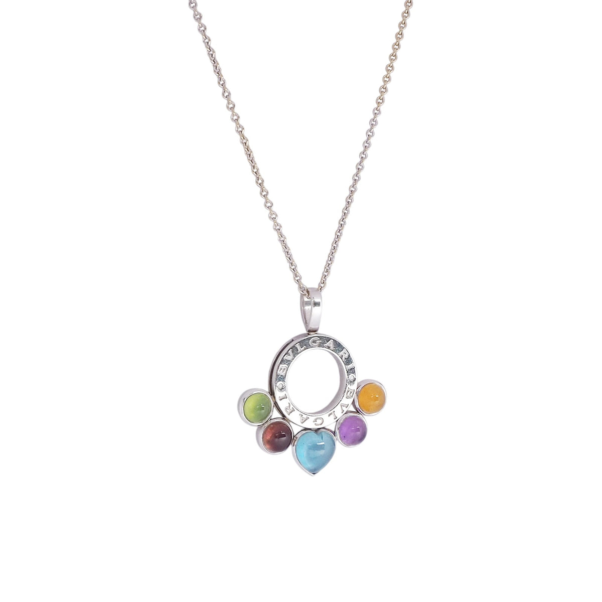 Bulgari White Gold Allegra Necklace