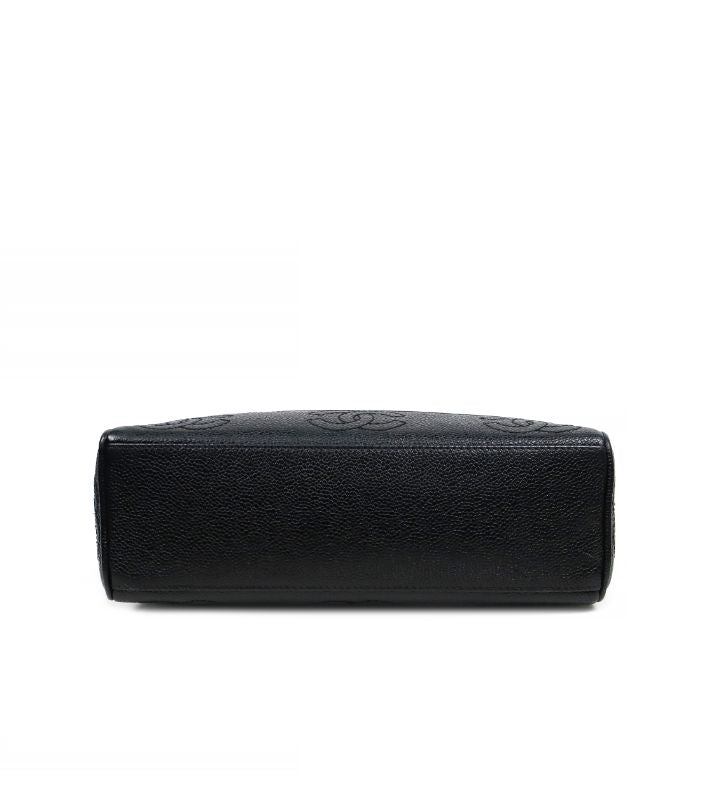 Chanel Black Caviar Triple C Shoulder Bag