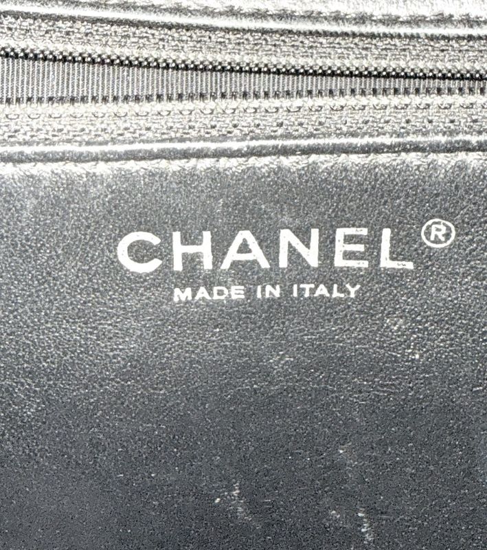 Chanel Black Paillette Chain Shoulder Bag