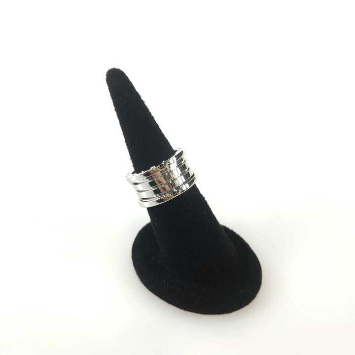 53 Bulgari B.Zero1 4-Band White Gold Ring