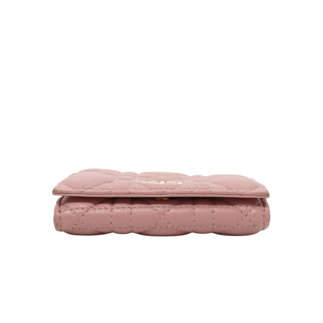 Dior Pink Caro Card Wallet