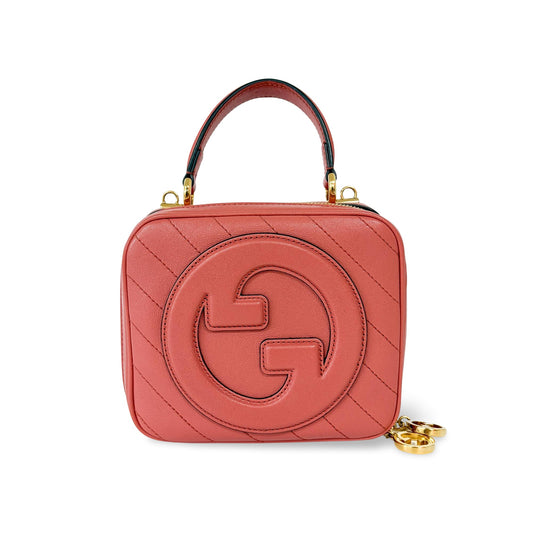 Gucci Bloody Small Top Handle Vanity Bag Pink