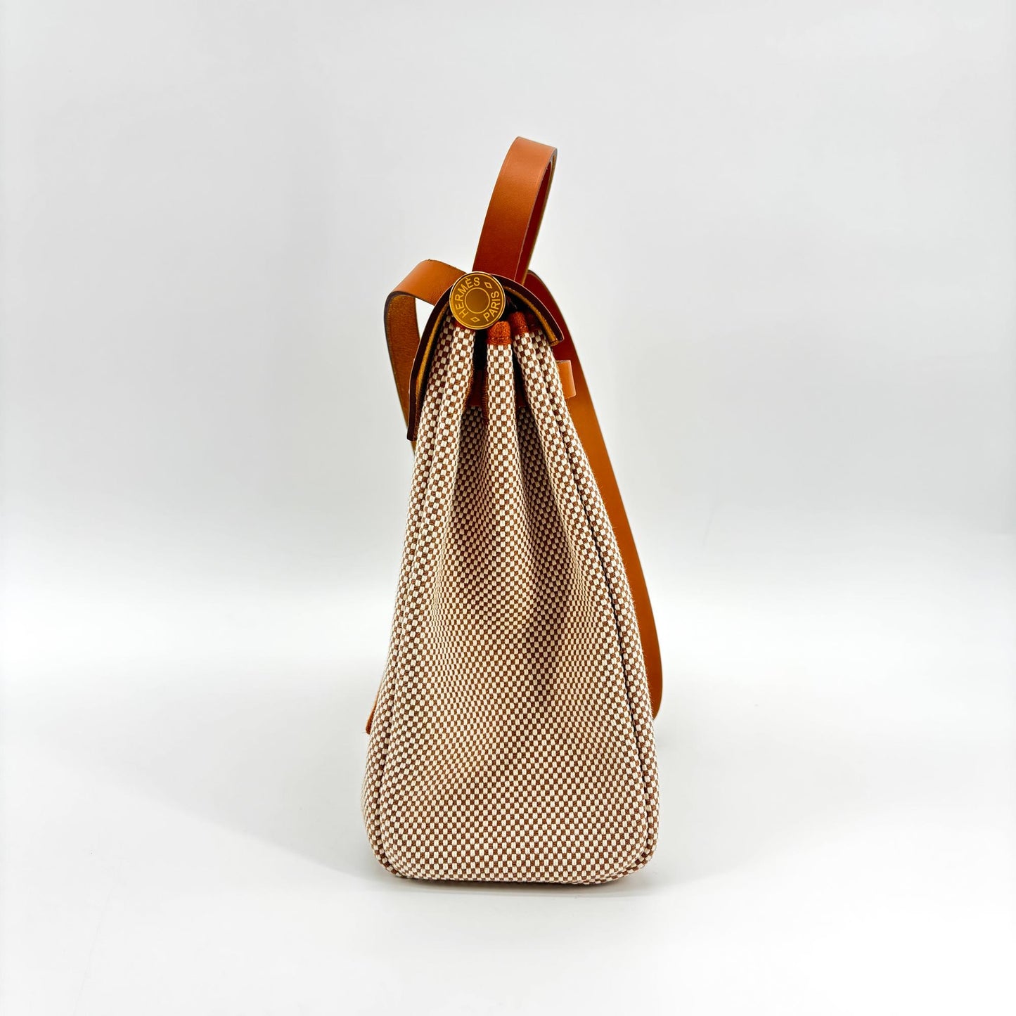Hermès Herbag Zip 31 Ecrou Gold