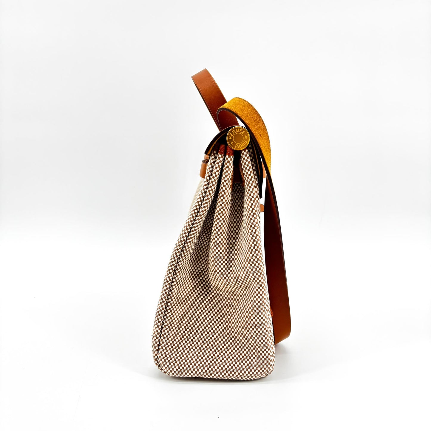 Hermès Herbag Zip 31 Ecrou Gold