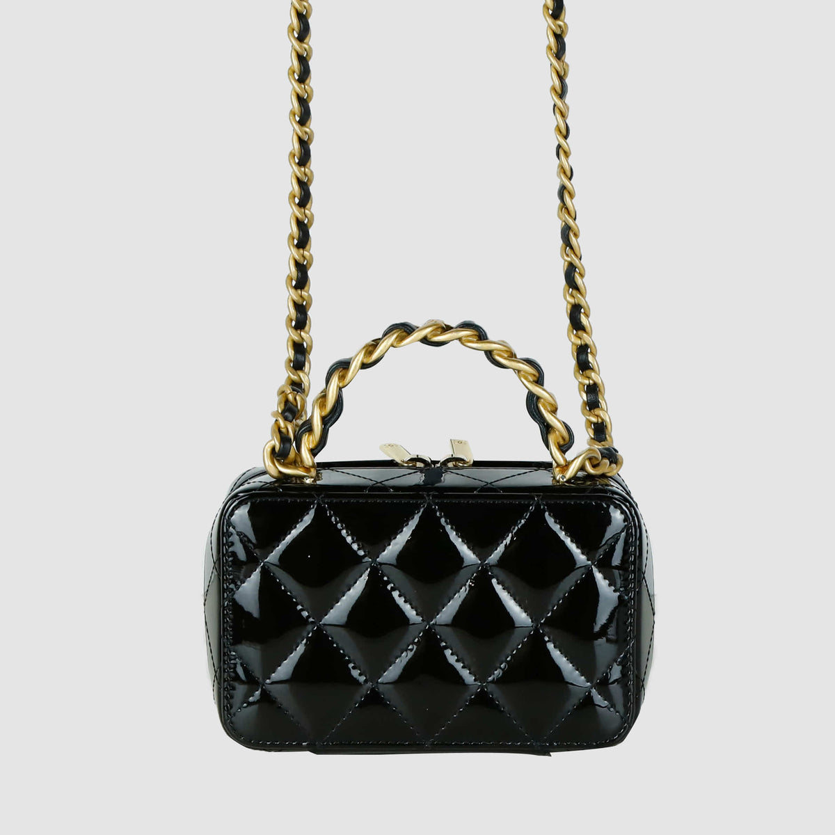 Top Handle Cosmetic Vanity Case Crossbody Bag AP3011