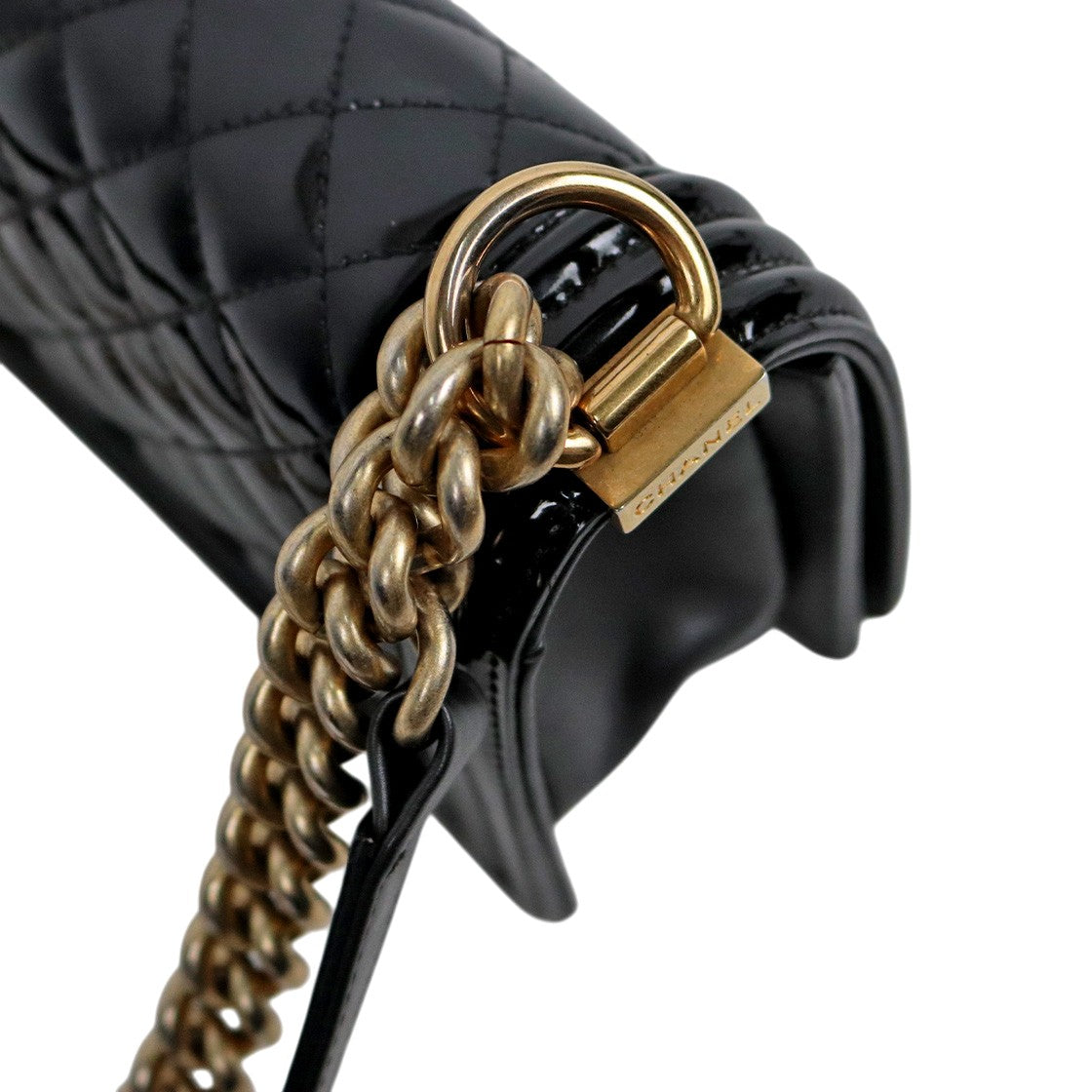 Chanel Black Small Faded Boy Bag