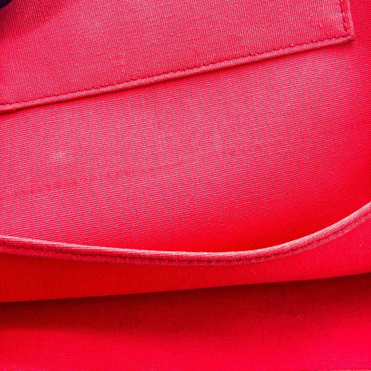 Hermès Ca Bag 39 Bougainvillea Pink Canvas Tote Bag