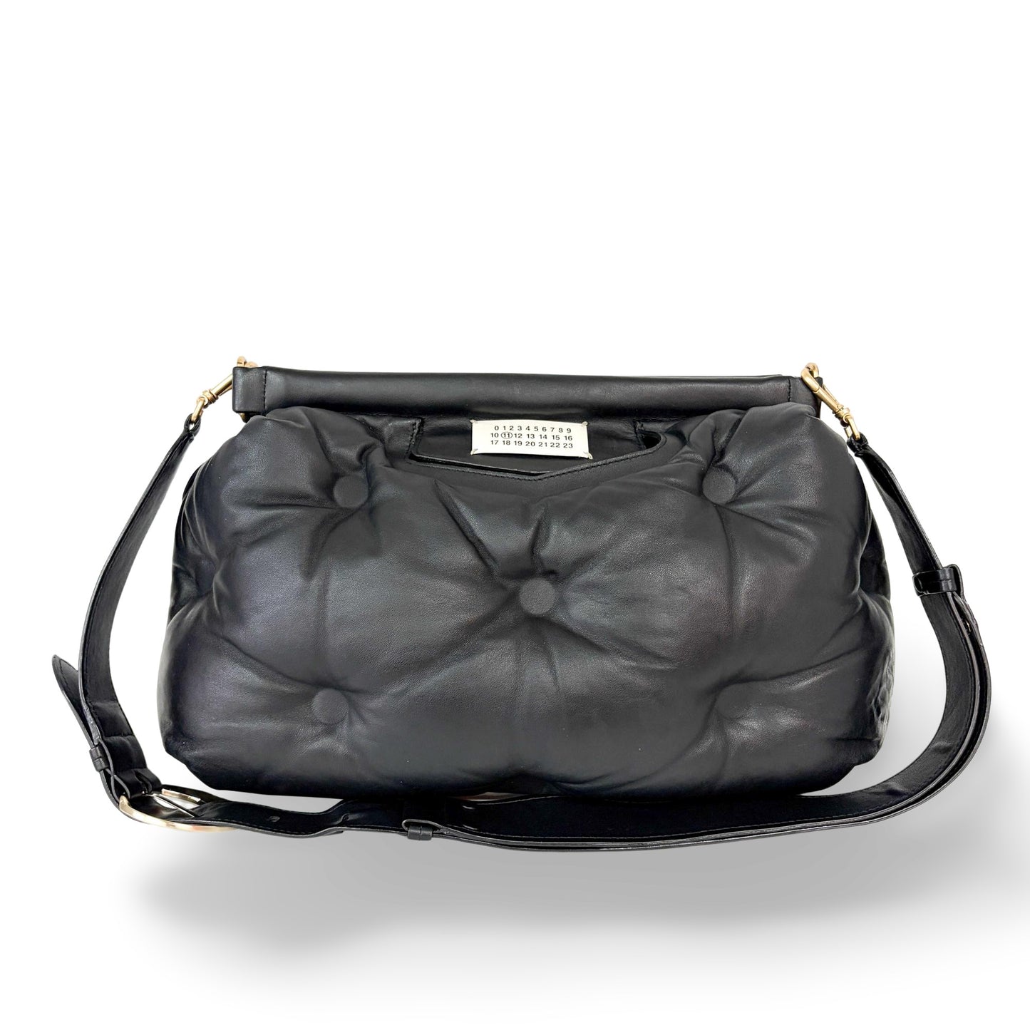 Maison Margiela Glam Slam Medium Shoulder Bag Black