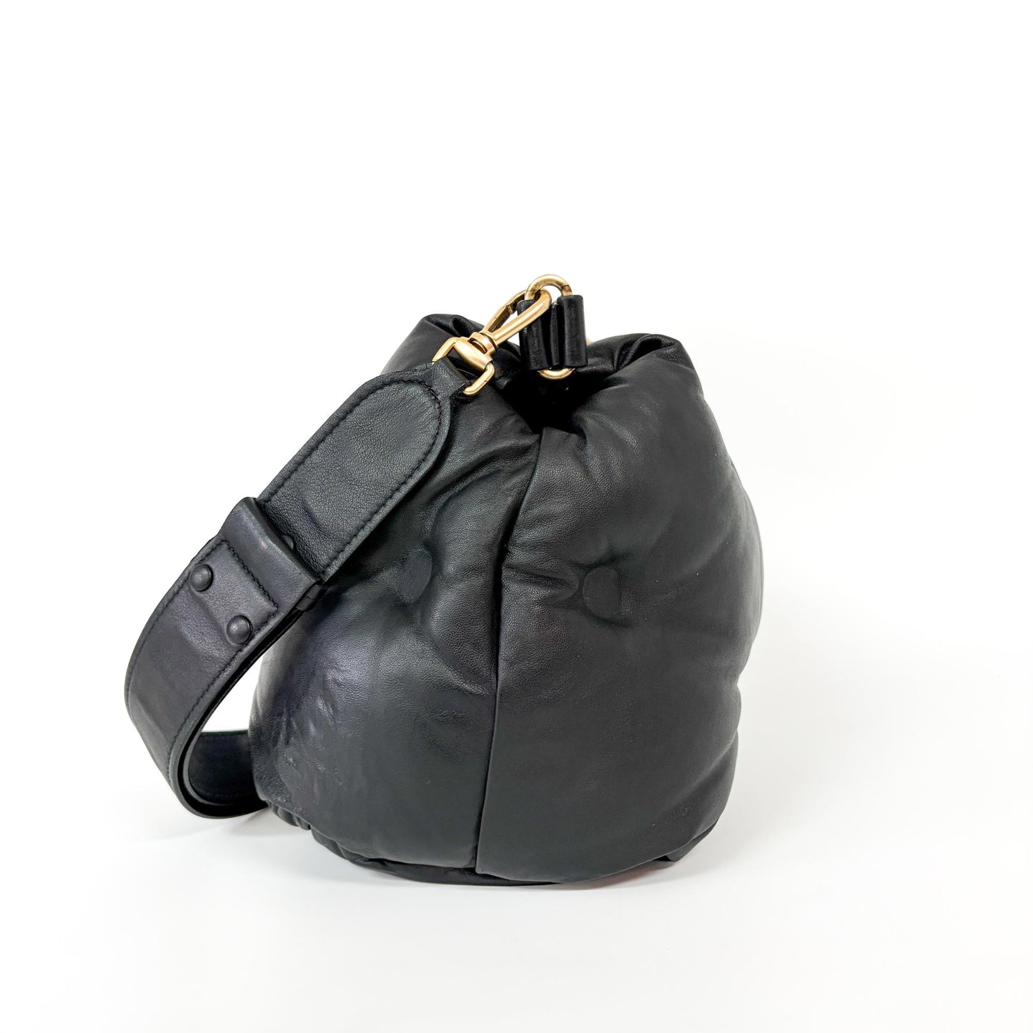 Maison Margiela Glam Slam Medium Shoulder Bag Black