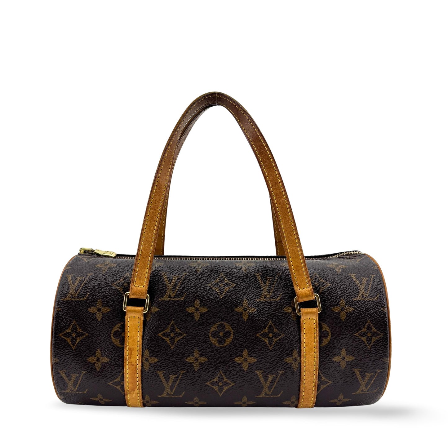 Louis Vuitton Monogram Papillon 26 Tote Bag Brown