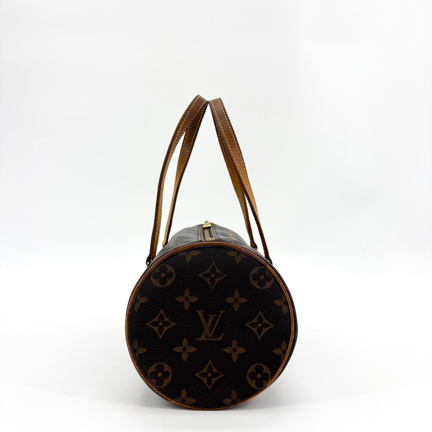 Louis Vuitton Monogram Papillon 26 Tote Bag Brown