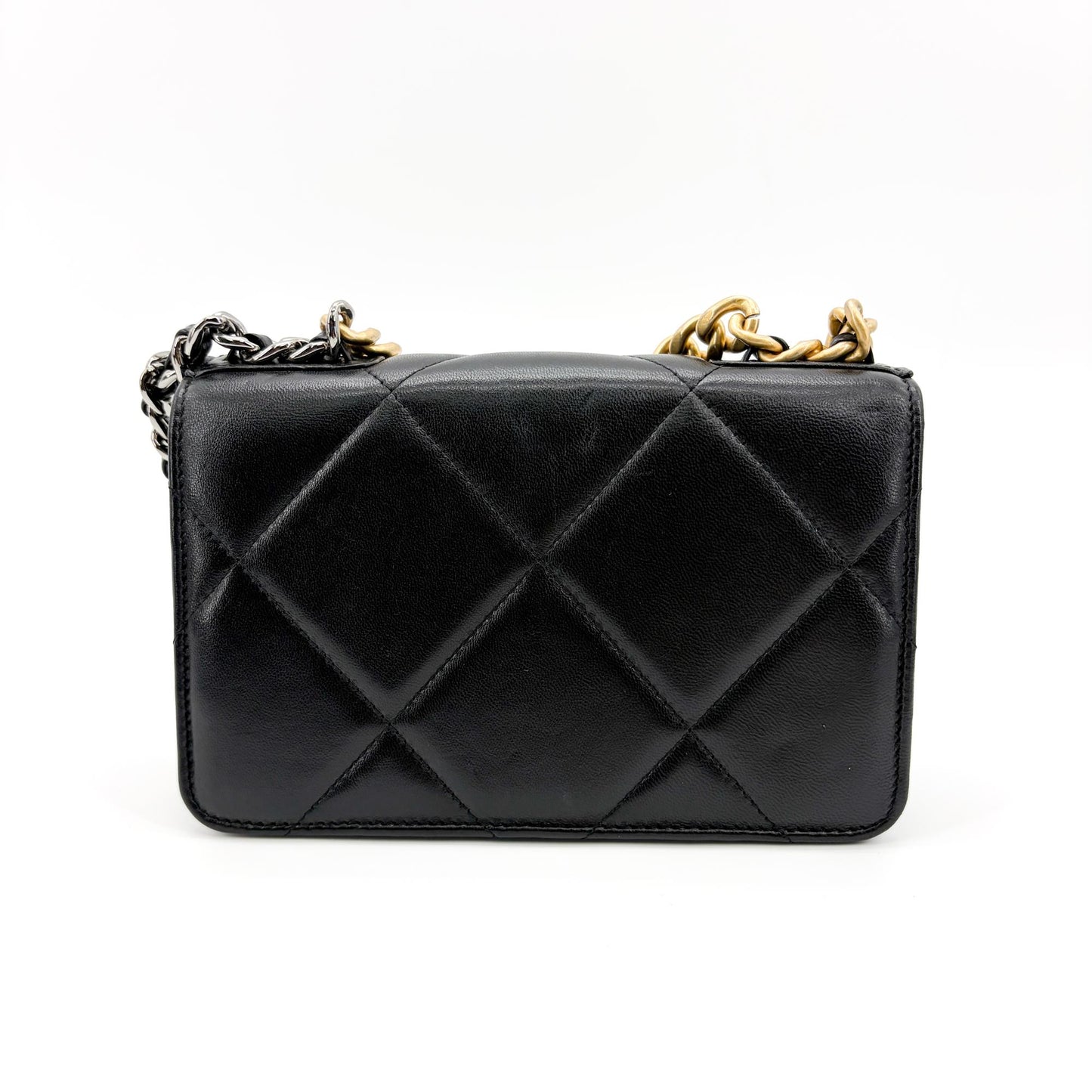 Chanel 19 Wallet on Chain Black