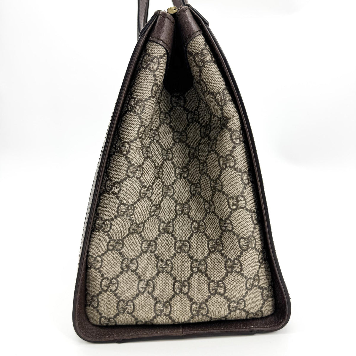 Gucci Ophidia GG Medium Tote Bag Beige Brown