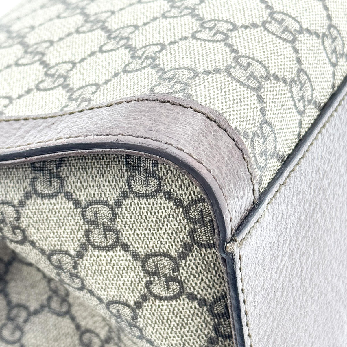 Gucci Ophidia GG Medium Tote Bag Beige Brown