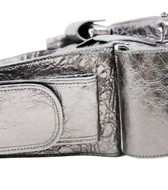 Balenciaga Silver Supervige XS Shoulder Bag