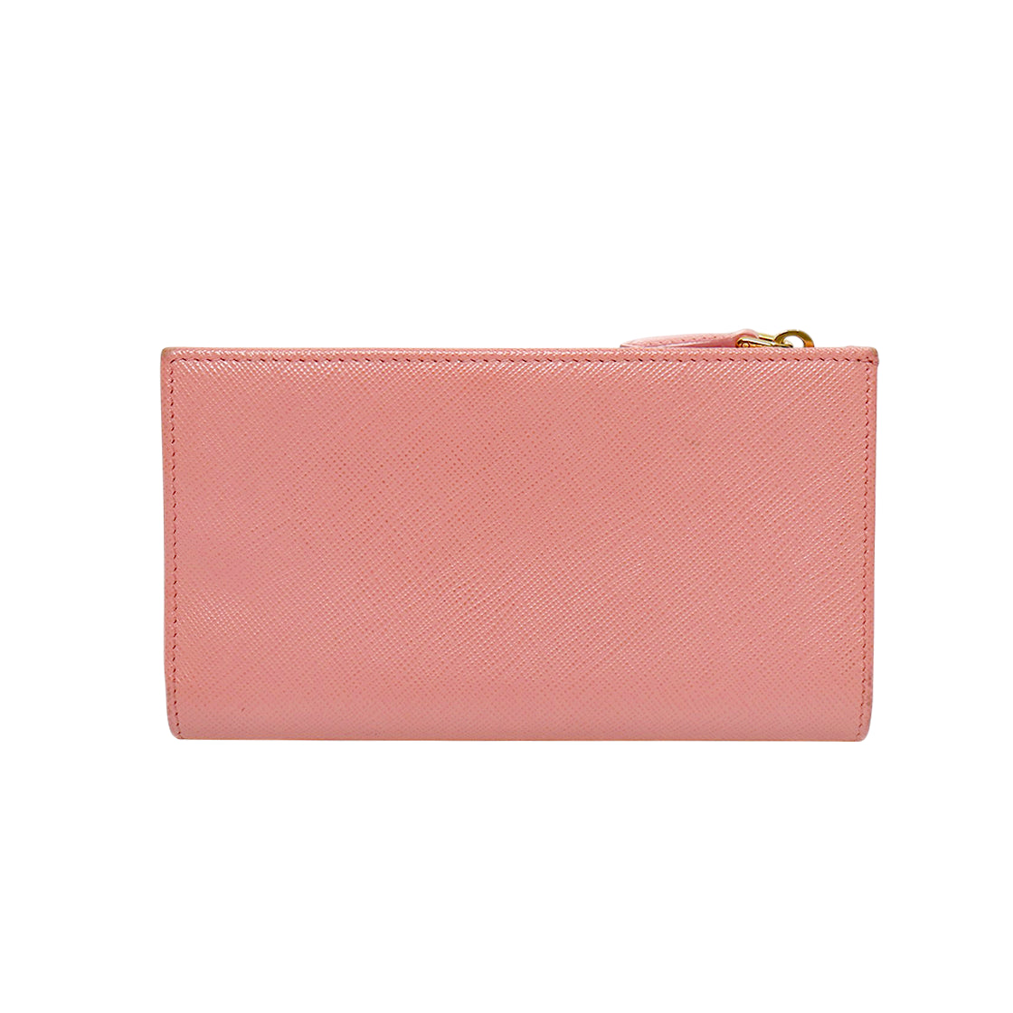Prada Pink Saffiano Medium Wallet