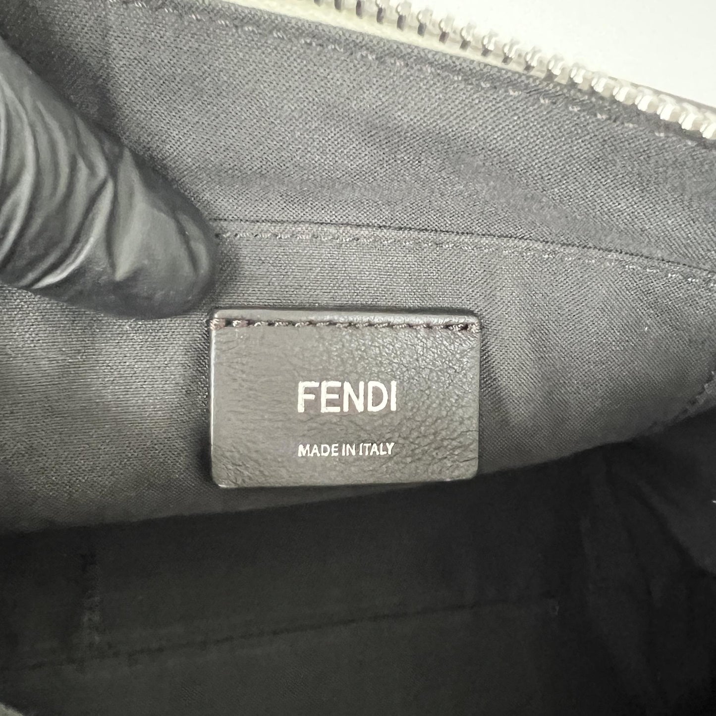 Fendi By The Way Small Boston Bag Grey