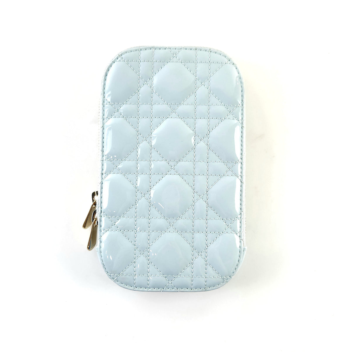 Patent Lady Phone Holder Crossbody Bag