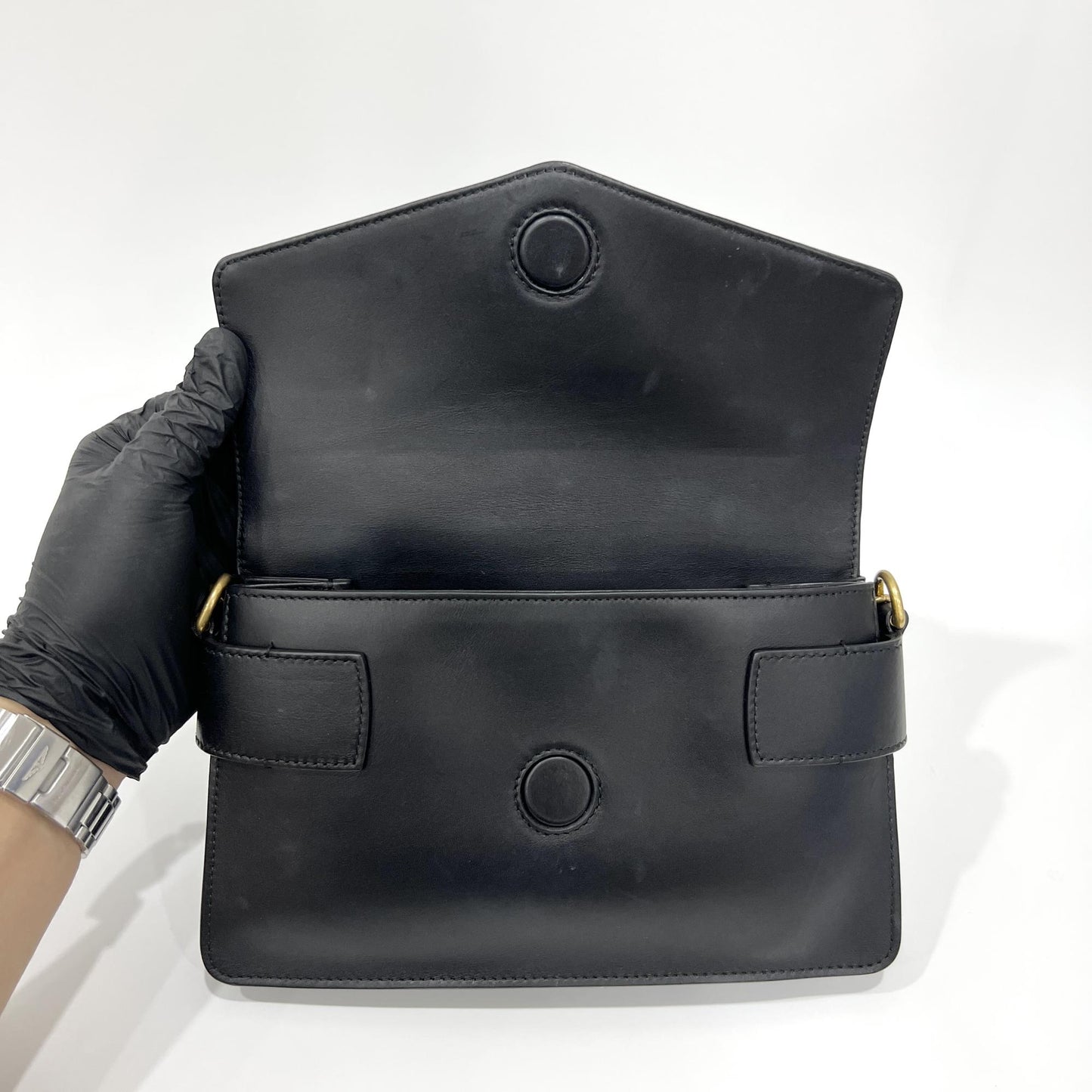Gucci Broadway Sylvie Bag (Ribbon and Tiger Brooch)