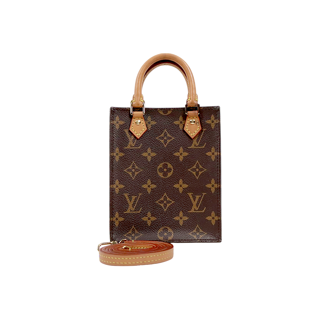 Louis Vuitton Monogram Petit Sac Pla Tote Bag