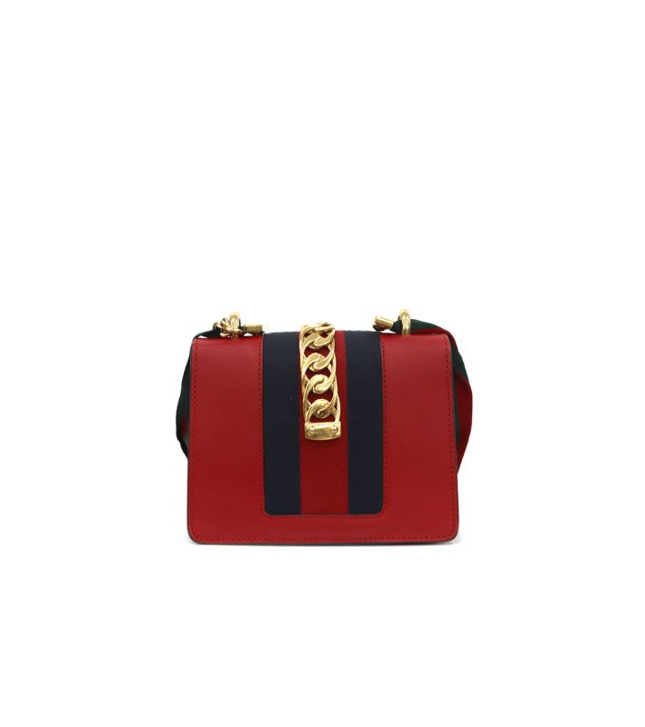 Gucci Red Sylvie Bag