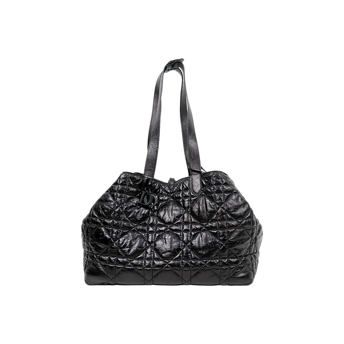 Dior Black Tujuh Large Shoulder Bag