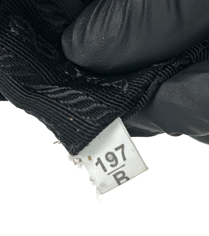 Prada Black Re-Nylon Messenger Crossbody Bag