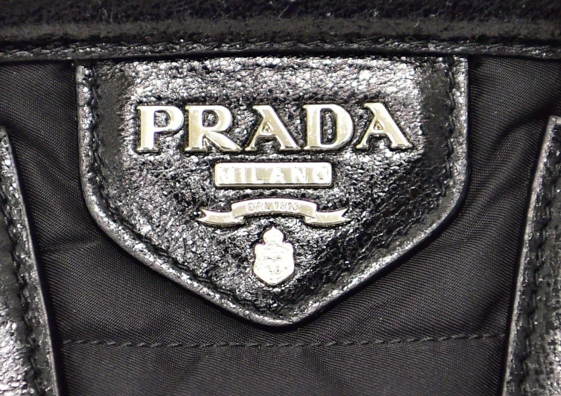Prada quilted padded shoulder bag