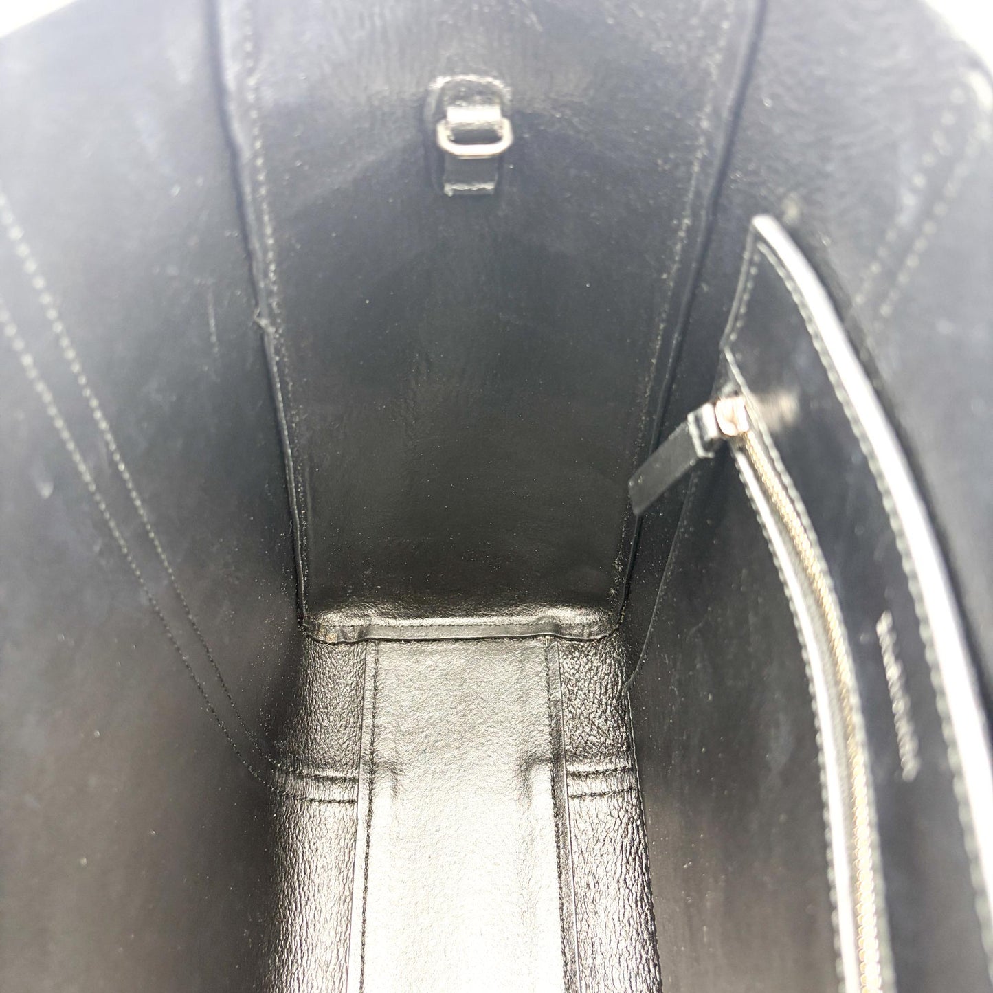 Balenciaga XS Everyday Tote Bag Metallic Dark Silver
