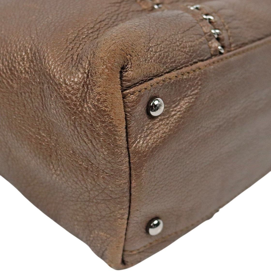 Chanel Brown CC Shoulder Bag